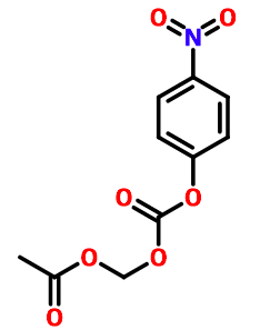 (4-nitrophenoxy)carbonyloxymethyl acetate|101623-70-5