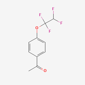 1-[4-(1,1,2,2-tetrafluoroethoxy)phenyl]ethanone CAS 101975-15-9