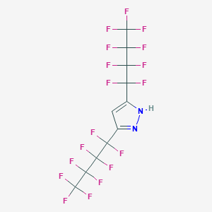 3,5-bis(1,1,2,2,3,3,4,4,4-nonafluorobutyl)-1H-pyrazole CAS 1030269-32-9