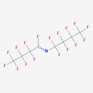 2,2,3,3,4,4,4-heptafluoro-N-(1,1,2,2,3,3,4,4,4-nonafluorobutyl)butanimidoyl fluoride CAS 103573-07-5