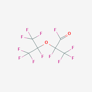 2,3,3,3-tetrafluoro-2-(1,1,1,2,3,3,3-heptafluoropropan-2-yloxy)propanoyl fluoride CAS 10372-97-1