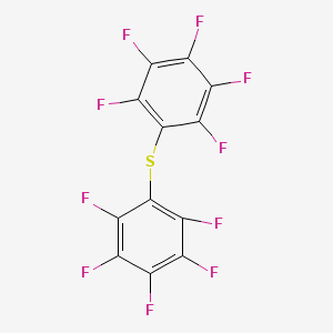 1,2,3,4,5-pentafluoro-6-(2,3,4,5,6-pentafluorophenyl)sulfanylbenzene CAS 1043-50-1
