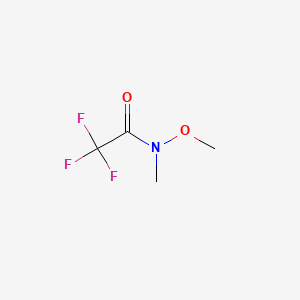 2,2,2-trifluoro-N-methoxy-N-methylacetamide CAS 104863-67-4