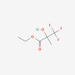 ethyl 3,3,3-trifluoro-2-hydroxy-2-methylpropanoate CAS 107018-39-3
