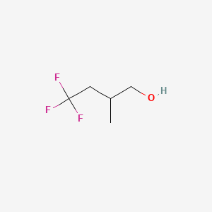 4,4,4-trifluoro-2-methylbutan-1-ol CAS 107103-95-7