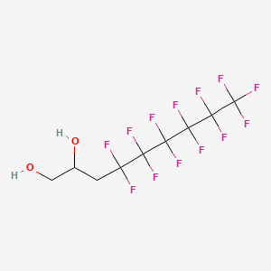 4,4,5,5,6,6,7,7,8,8,9,9,9-tridecafluorononane-1,2-diol CAS 107650-06-6