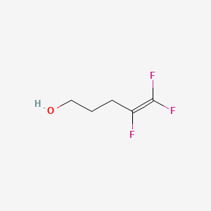 4,5,5-trifluoropent-4-en-1-ol CAS 109993-33-1
