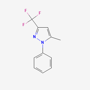 5-methyl-1-phenyl-3-(trifluoromethyl)pyrazole CAS 111079-04-0