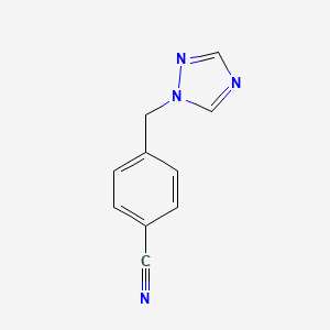 4-(1,2,4-triazol-1-ylmethyl)benzonitrile CAS 112809-25-3