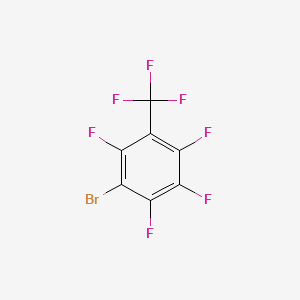 1-bromo-2,3,4,6-tetrafluoro-5-(trifluoromethyl)benzene CAS 113601-46-0