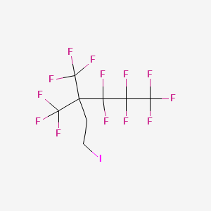 1,1,1,2,2,3,3-heptafluoro-6-iodo-4,4-bis(trifluoromethyl)hexane CAS 115347-68-7