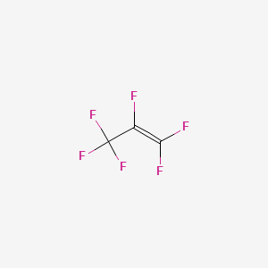 1,1,2,3,3,3-hexafluoroprop-1-ene CAS 116-15-4