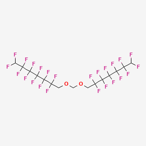 7-(2,2,3,3,4,4,5,5,6,6,7,7-dodecafluoroheptoxymethoxy)-1,1,2,2,3,3,4,4,5,5,6,6-dodecafluoroheptane CAS 116146-19-1