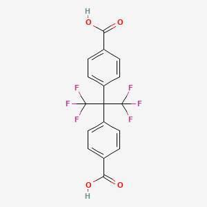 4-[2-(4-carboxyphenyl)-1,1,1,3,3,3-hexafluoropropan-2-yl]benzoic acid CAS 1171-47-7