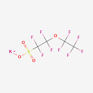 potassium 1,1,2,2-tetrafluoro-2-(1,1,2,2,2-pentafluoroethoxy)ethanesulfonate CAS 117205-07-9
