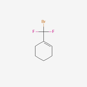 1-[bromo(difluoro)methyl]cyclohexene CAS 117711-60-1