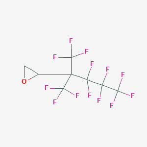 2-[3,3,4,4,5,5,5-heptafluoro-2,2-bis(trifluoromethyl)pentyl]oxirane CAS 119285-89-1