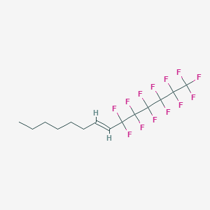 (E)-1,1,1,2,2,3,3,4,4,5,5,6,6-tridecafluorotetradec-7-ene CAS 120464-26-8