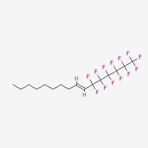 (E)-1,1,1,2,2,3,3,4,4,5,5,6,6-tridecafluorohexadec-7-ene CAS 120464-27-9