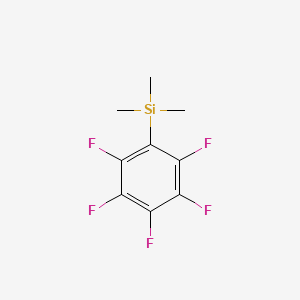 trimethyl-(2,3,4,5,6-pentafluorophenyl)silane CAS 1206-46-8