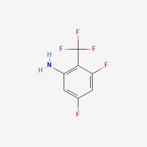 3,5-difluoro-2-(trifluoromethyl)aniline CAS 123973-33-1