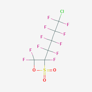 3-(4-chloro-1,1,2,2,3,3,4,4-octafluorobutyl)-3,4,4-trifluorooxathietane 2,2-dioxide CAS 1244856-07-2