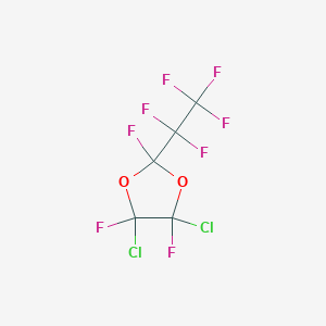 4,5-dichloro-2,4,5-trifluoro-2-(1,1,2,2,2-pentafluoroethyl)-1,3-dioxolane CAS 124699-32-7