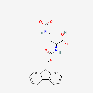 (2S)-2-(9H-fluoren-9-ylmethoxycarbonylamino)-4-[(2-methylpropan-2-yl)oxycarbonylamino]butanoic acid CAS 125238-99-5