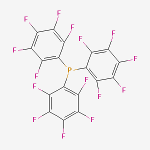 tris(2,3,4,5,6-pentafluorophenyl)phosphane CAS 1259-35-4