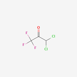 3,3-dichloro-1,1,1-trifluoropropan-2-one CAS 126266-75-9