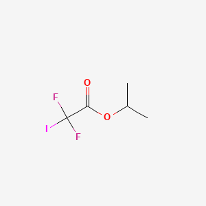 propan-2-yl 2,2-difluoro-2-iodoacetate CAS 127224-05-9