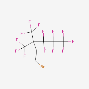 6-bromo-1,1,1,2,2,3,3-heptafluoro-4,4-bis(trifluoromethyl)hexane CAS 128454-91-1