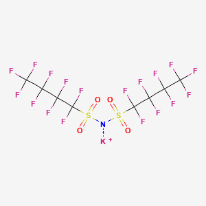 potassium bis(1,1,2,2,3,3,4,4,4-nonafluorobutylsulfonyl)azanide CAS 129135-87-1
