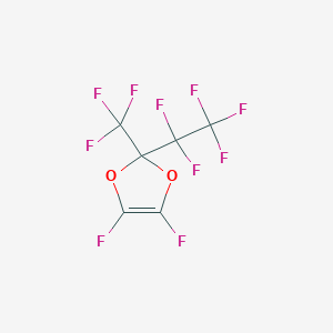 4,5-difluoro-2-(1,1,2,2,2-pentafluoroethyl)-2-(trifluoromethyl)-1,3-dioxole CAS 130760-25-7