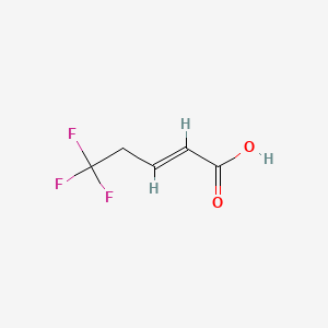(E)-5,5,5-trifluoropent-2-enoic acid CAS 1314994-88-1