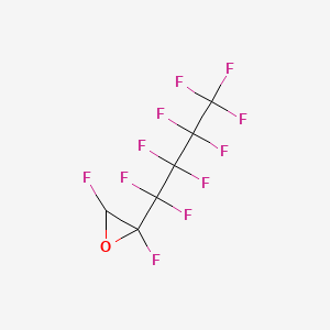 2,3-difluoro-2-(1,1,2,2,3,3,4,4,4-nonafluorobutyl)oxirane CAS 1350637-06-7