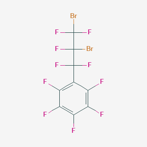 1-(2,3-dibromo-1,1,2,3,3-pentafluoropropyl)-2,3,4,5,6-pentafluorobenzene CAS 1350637-12-5