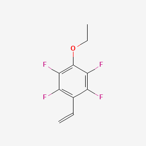 1-ethenyl-4-ethoxy-2,3,5,6-tetrafluorobenzene CAS 1350637-16-9