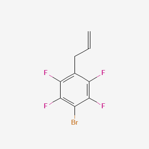 1-bromo-2,3,5,6-tetrafluoro-4-prop-2-enylbenzene CAS 1350637-17-0