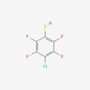 4-chloro-2,3,5,6-tetrafluorobenzenethiol CAS 13634-93-0