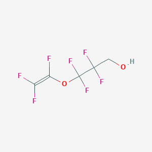 2,2,3,3-tetrafluoro-3-(1,2,2-trifluoroethenoxy)propan-1-ol CAS 136403-80-0