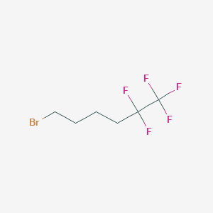 6-bromo-1,1,1,2,2-pentafluorohexane CAS 1379347-61-1