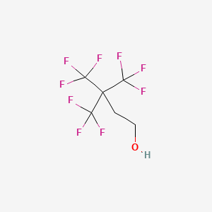 4,4,4-trifluoro-3,3-bis(trifluoromethyl)butan-1-ol CAS 14115-49-2