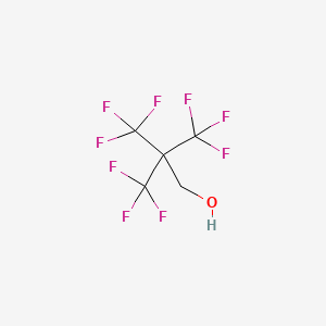 3,3,3-trifluoro-2,2-bis(trifluoromethyl)propan-1-ol CAS 14117-17-0