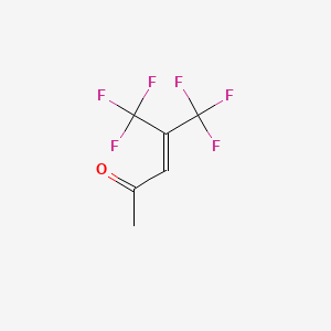 5,5,5-trifluoro-4-(trifluoromethyl)pent-3-en-2-one CAS 1422-36-2