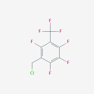 1-(chloromethyl)-2,3,4,6-tetrafluoro-5-(trifluoromethyl)benzene CAS 1426252-00-7