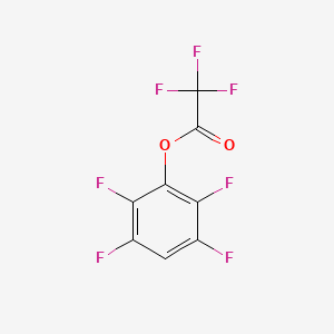 (2,3,5,6-tetrafluorophenyl) 2,2,2-trifluoroacetate CAS 142685-25-4