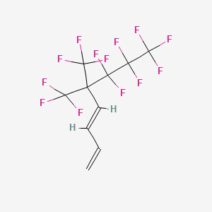 (3E)-6,6,7,7,8,8,8-heptafluoro-5,5-bis(trifluoromethyl)octa-1,3-diene CAS 1429188-77-1