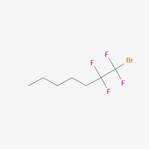 1-bromo-1,1,2,2-tetrafluoroheptane CAS 1445995-85-6