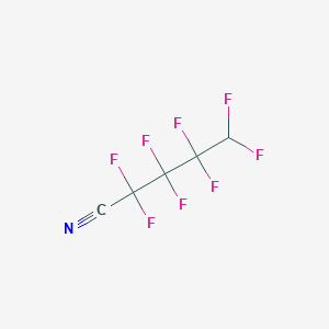 2,2,3,3,4,4,5,5-octafluoropentanenitrile CAS 145886-83-5